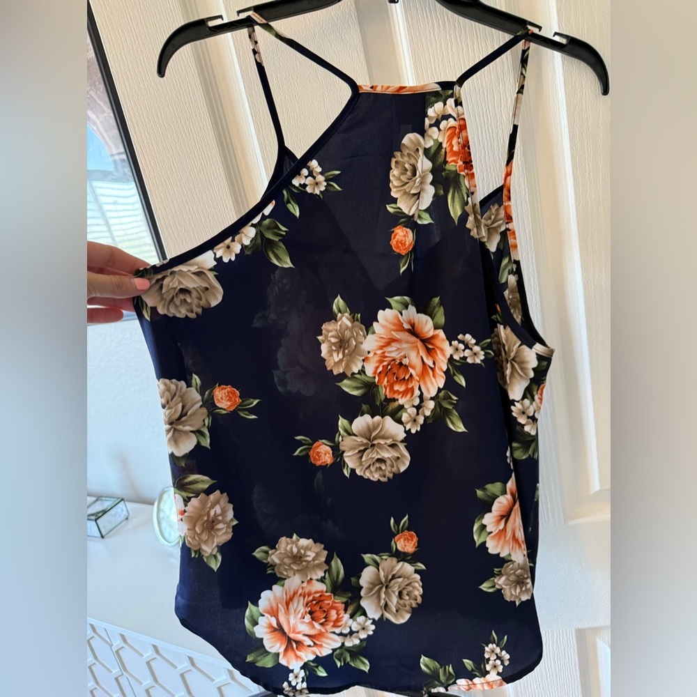 SHEIN Clasi Floral Print High Low Hem Cami Top BUNDLE OF THREE - Picture 9 of 16